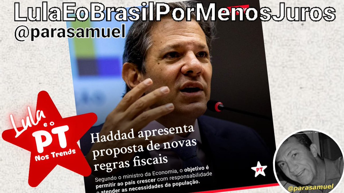 Boa Noite, Heróic@s Guerreir@s! Os Rentistas da Faria Lima, tem orgasmos múltiplos, quando o BC mantém a taxa Selic alta, o BC tem que servir ao Brasil e seu povo, e não a oligarcas decrépitos. #LulaEoBrasilPorMenosJuros