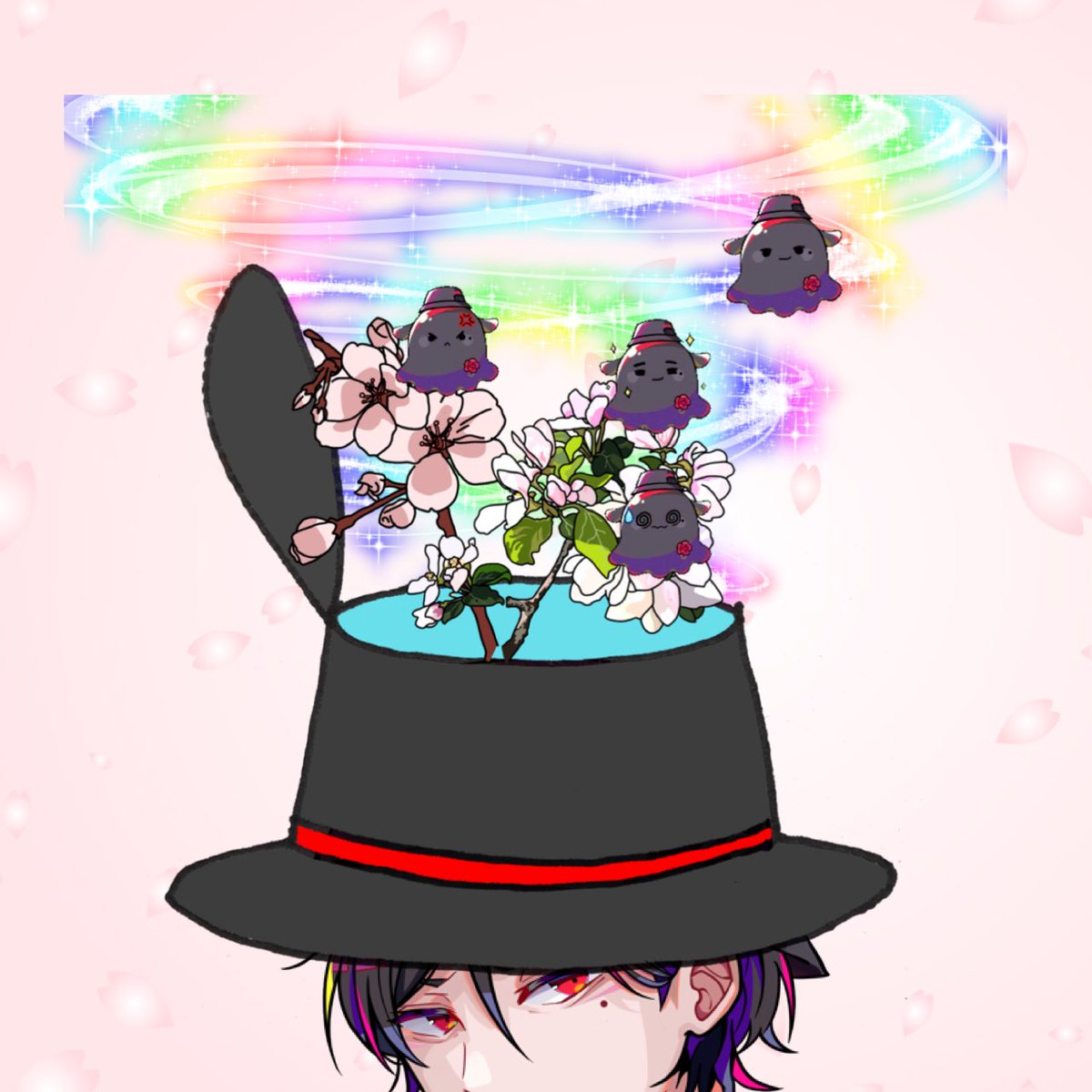 Jukojukomamiii's tweet photo. @hisato_su02 hisato この帽子を使ってください。マジックハットです。この帽子で花見の出し物も問題なし!!みんなの心を掴めますよ。
hisato Please use this hat. It's a magic hat. With this hat, there is no problem with Hanami performances! ! You can win everyone's heart.
#secretitem https://t.co/8wNn3tohGO