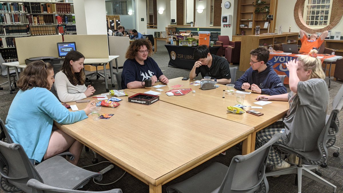 zsrlibrary's tweet image. Game Night is underway! #MyZSR #MoreThanALibrary