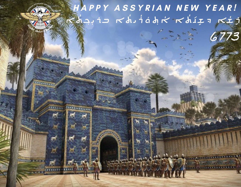 Happy Assyrian New Year 6773! ❤️ 🙏