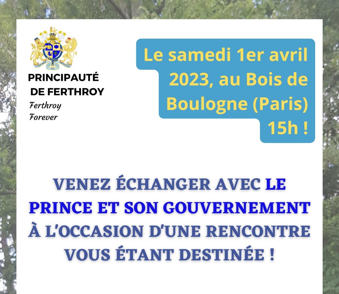 Principauté de Ferthroy tweet media