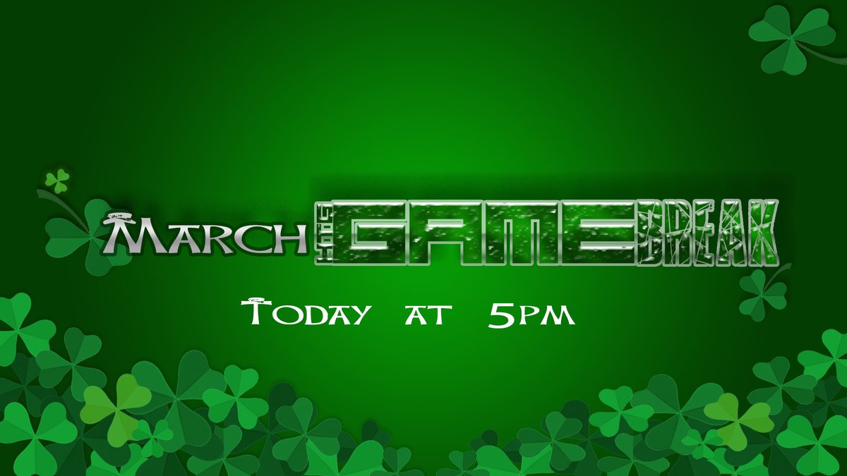 HappyThumbs's tweet photo. March is over already?? That means it is Gamebreak time again! Come hang as we talk things Past, Present and Future HTG! #MarchGamebreak #Gamebreak #HTGMerch #PastPresentFutureHTGStuffs #HTG #BooYaKaShouw
https://t.co/48i6vogWDd https://t.co/SchV79dpIm
