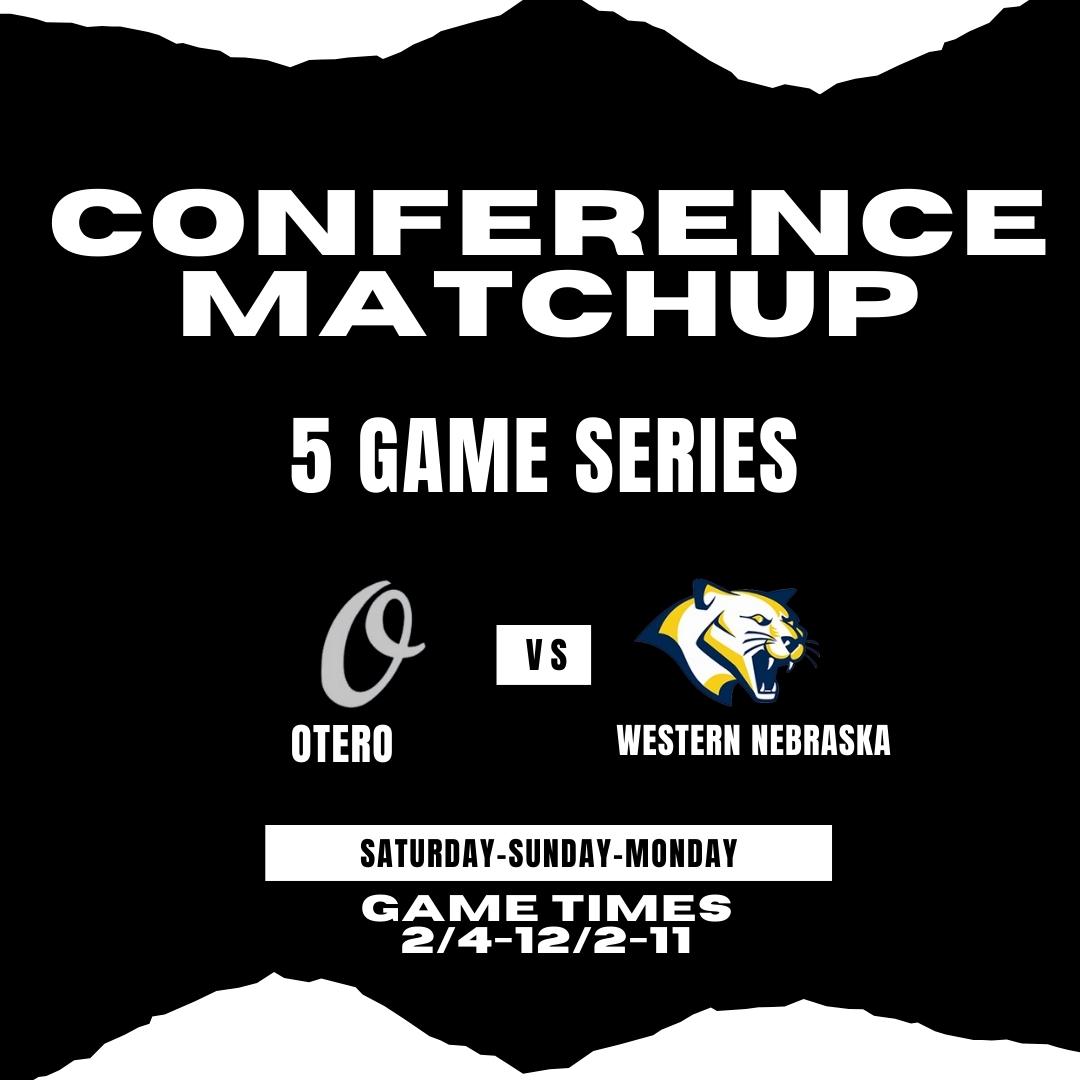 UPDATE: Due to weather, game times at Western Nebraska for Saturday have been changed to 2 and 4. Games time will remain the same for Sunday (12/2) and Monday (11).