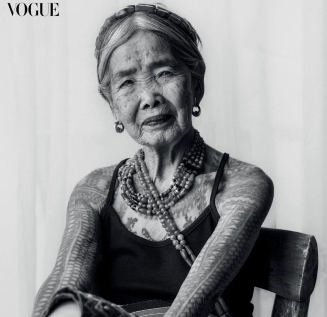SketchPoetic (@sheiladarcey) on Twitter photo What aging gracefully looks like to me. Filipina tattoo artist, Whang-OD, graces the April cover of <a href="/vogueph/">Vogue Philippines</a> at the ripe age of 106! People have traveled 14+ hours to be tattooed by her. She uses the simple tools of a bamboo stick & thorn. She’s one of my she-roes. ✨❤️✨ What aging gracefully looks like to me. Filipina tattoo artist, Whang-OD, graces the April cover of <a href="/vogueph/">Vogue Philippines</a> at the ripe age of 106! People have traveled 14+ hours to be tattooed by her. She uses the simple tools of a bamboo stick & thorn. She’s one of my she-roes. ✨❤️✨