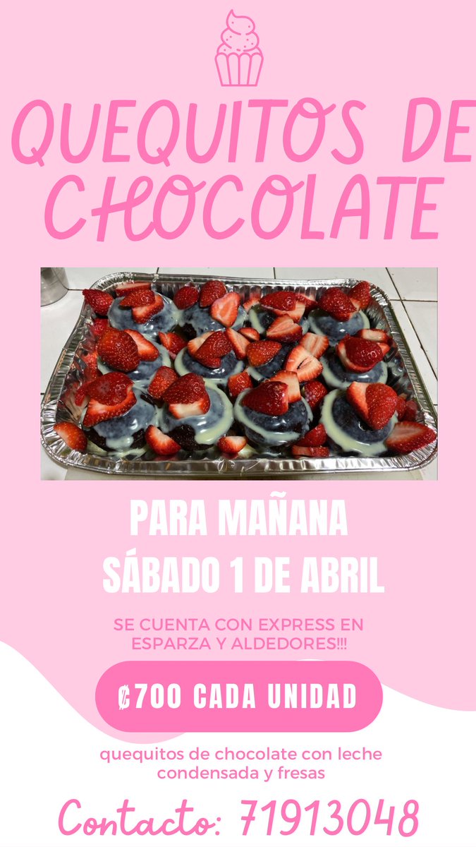 chicxs mañana hago venta de quequitos, cualquier cosa a ese número o al dm, se los agradecería💖 rt porfi