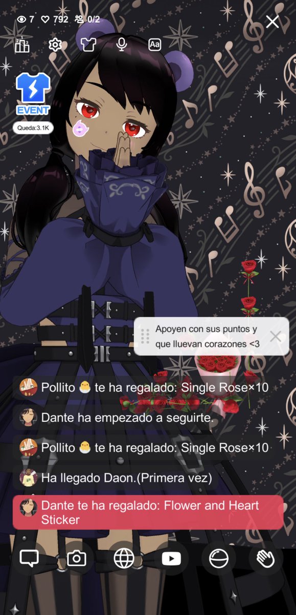 Batlecross_Suke's tweet photo. Gracias a las hermosas personitas que me apoyan ✨🫶🏼 https://t.co/HNNiQKfj8e