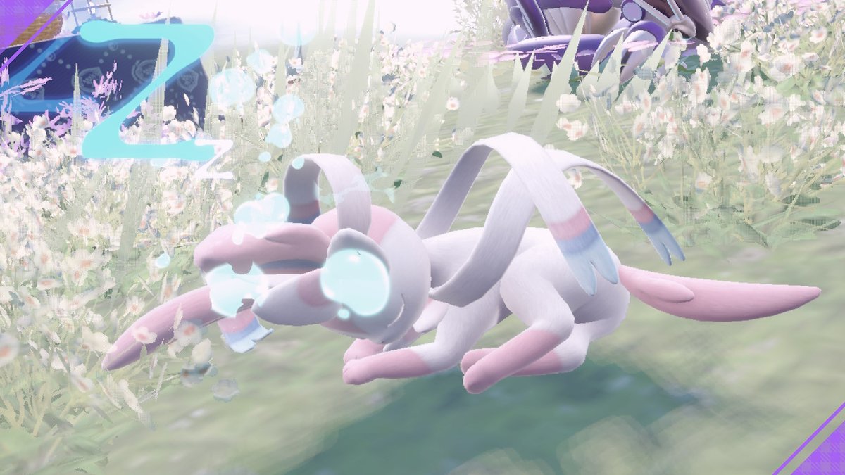 uki_violeta's tweet photo. We caught 5 eeveelutions today, and had the cutest picnic! ♡ #PokemonScarletViolet #NintendoSwitch https://t.co/AyRyIduUoi