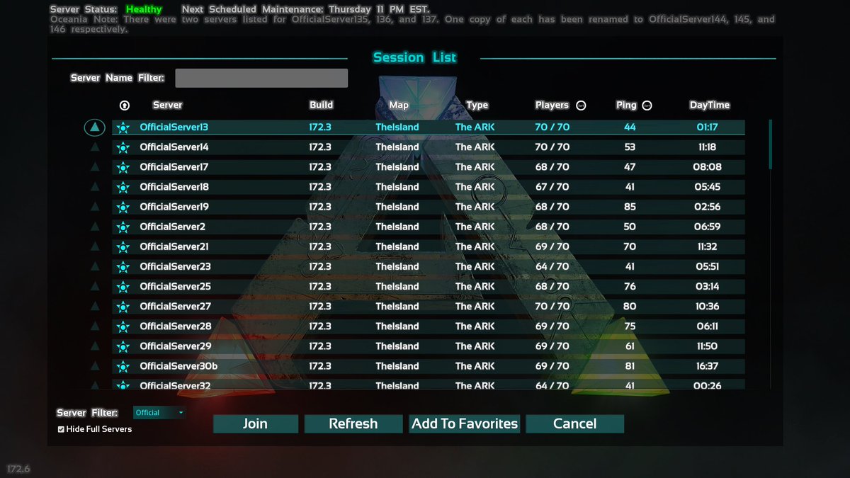 ARK 2 News on Twitter "Official Servers for ARK Survival Evolved on