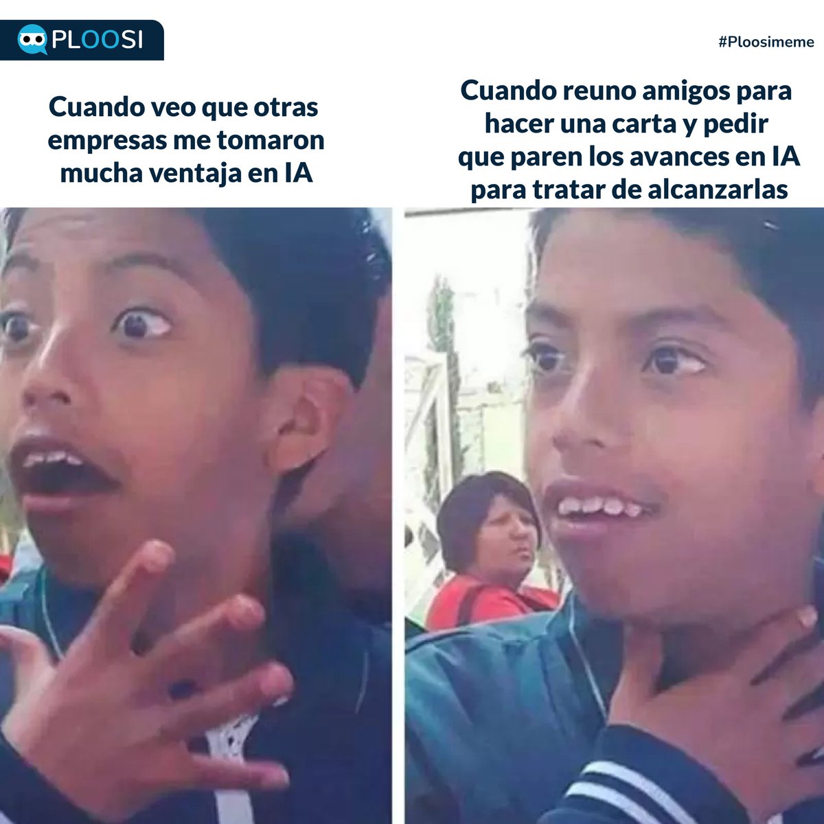 Ploosi_'s tweet photo. Hoy es viernes de humor, viernes de #ploosimeme. Disfrutemos un poco del tema controversial de la semana.  

En Ploosi mejoramos la sociedad a través de la sabiduría. Si quieres conocer como lo hacemos te invitamos a consultar el siguiente enlace https://t.co/Orr1cSkqzC https://t.co/EtAMT5ya05