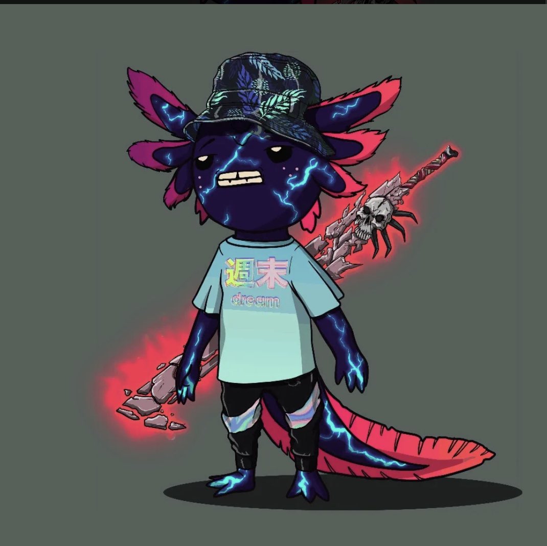 TrippyBlu23's tweet photo. @BLUFIRExxxx @axolsnftworld @axolsnftworld let’s welcome my brother from another to #AxolWorld! https://t.co/Wg5ossYhVt