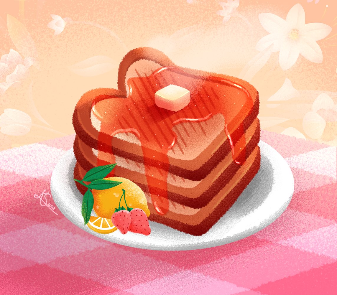 _katstellar's tweet image. Good Morning! 

Have a good breakfast with some delicious Toastcakes to enjoy this spring 🍞🥞🌸
#breakfast #illustration #springtime