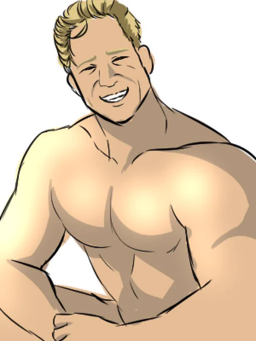 オレはなぁ…雄っぱいが好きなんだよォ…(  ◜ ︶ ◝ ) 