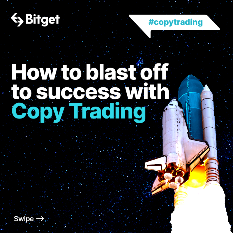 bitget's tweet photo. 🚀 Strap in for the ride. Stay for the profits.

👉 Swipe right to begin.

✅ Earn with #copytrading today - https://t.co/VoYr8CJKnU