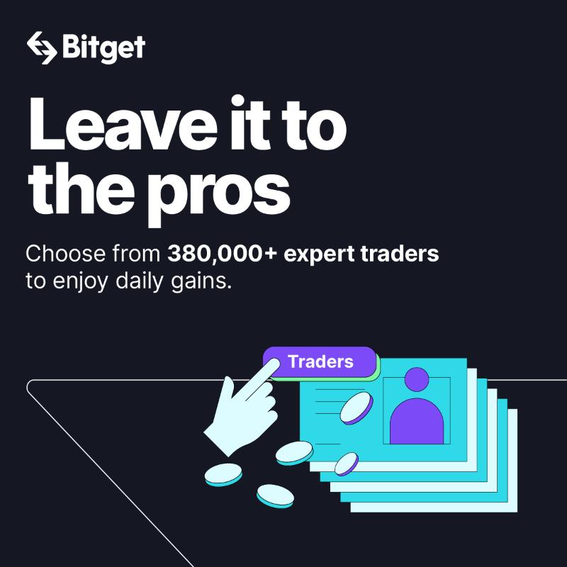 bitget's tweet photo. 🚀 Strap in for the ride. Stay for the profits.

👉 Swipe right to begin.

✅ Earn with #copytrading today - https://t.co/VoYr8CJKnU