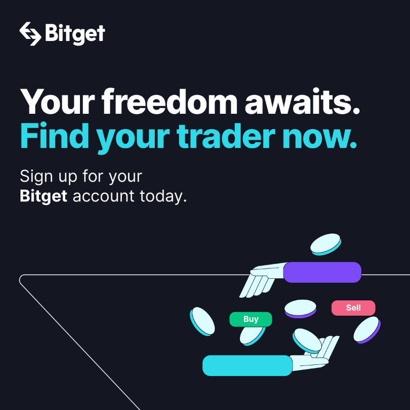 bitget's tweet photo. 🚀 Strap in for the ride. Stay for the profits.

👉 Swipe right to begin.

✅ Earn with #copytrading today - https://t.co/VoYr8CJKnU