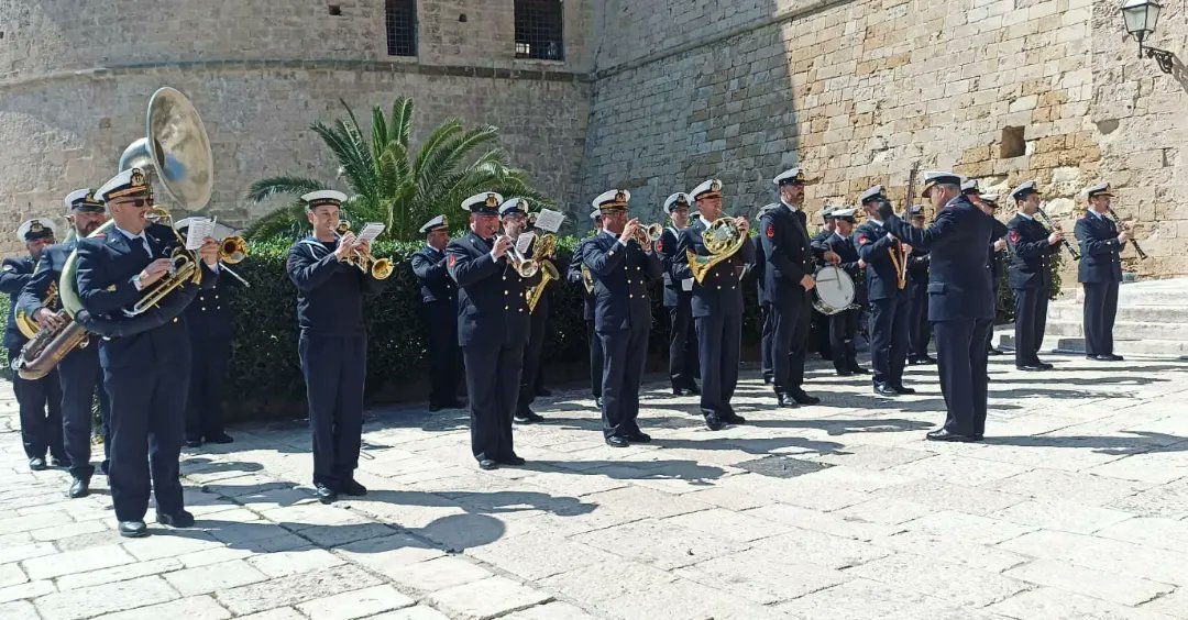 #Taranto #CastelloAragonese #26marzo2023 #Fanfara #ComandoMarittimoSud #CapoMatapan