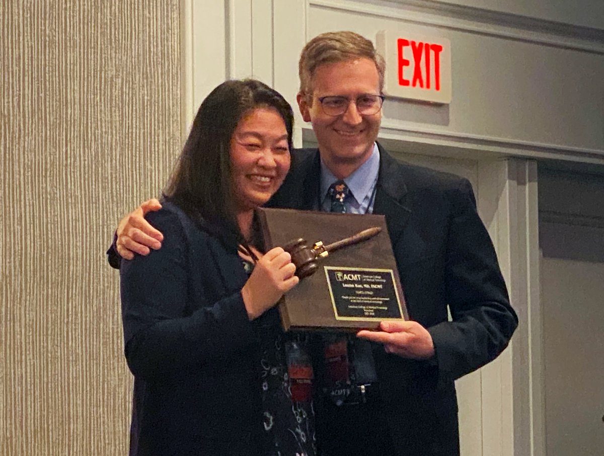 American College of Medical Toxicology (@acmtmedtox) on Twitter photo Thank you <a href="/louisekao44/">Louise Kao</a> for your service as ACMT's President for the past two years. #ACMT2023 Thank you <a href="/louisekao44/">Louise Kao</a> for your service as ACMT's President for the past two years. #ACMT2023