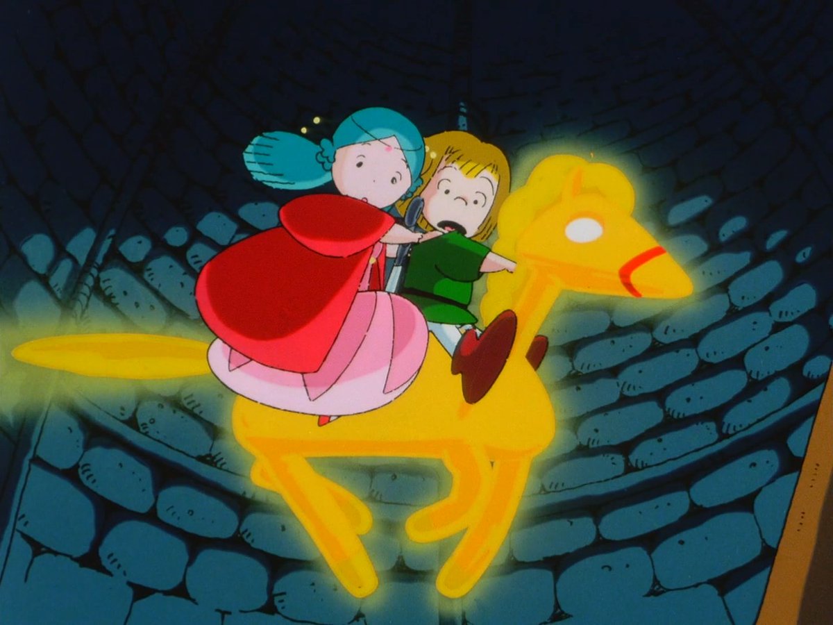 Magicmew12's tweet photo. The Golden Bird (Grimm Douwa: Kin no Tori, Toei/Madhouse, prod. 1984/rel. 1987): the moment I saw Orphan had released a full HD version of this, I knew I had to immediately rewatch this hidden gem by 80s Madhouse that is one of Toshio Hirata's and Manabu Ohashi's masterpieces https://t.co/iefO3b9Gw7