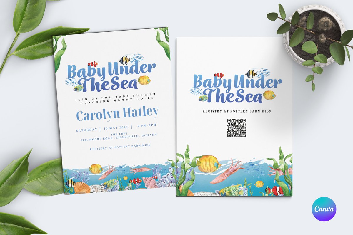 AbsoluteprettyC's tweet photo. COMING SOON !

"Make a splash with your baby shower invitations with our Under the Sea Baby Shower invitation set! 

#UndertheSeaBabyShower #UndertheSeaInvitations #OceanThemedBabyShower #SeaCreaturesBabyShower #BabyShowerInvitations #EtsySeller #EtsyShop #HandmadeInvitations https://t.co/vQeHogCAcm