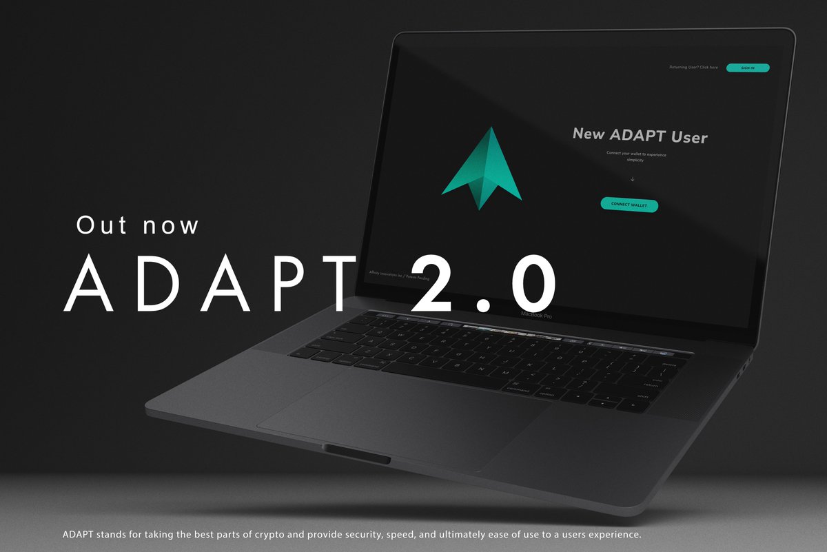 AffinityDefi's tweet photo. We are excited to announce that ADAPT 2.0 is now LIVE!

Sign up for your FREE profile TODAY and no longer worry about using your wallet address for everyday tasks on-chain!

Currently works on #BSC and #ETH!

Link: https://t.co/fWxUF3Ctct

#BTC #BNB #Crypto #Cryptocurrency #MATIC #DeFi #Altcoins