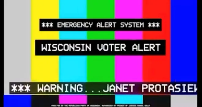 Wow. As Wisconsin is under tornado watch, the Republican Party sent out a likely illegal fake emergency alert to phones across the state that said, “This is a State of Wisconsin voter alert. Attention citizens: our Second Amendment rights are under attack.”jsonline.com/story/news/pol…