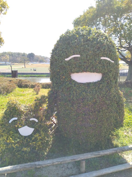 1年ぶり！！✨ちびっ子達に「トトロ？」って言われてた😂 