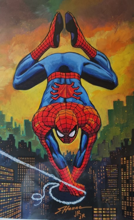 RT @spideymemoir: Spider-Man by John Romita Jr & Scott Hanna! https://t.co/sxoJifJ2DN