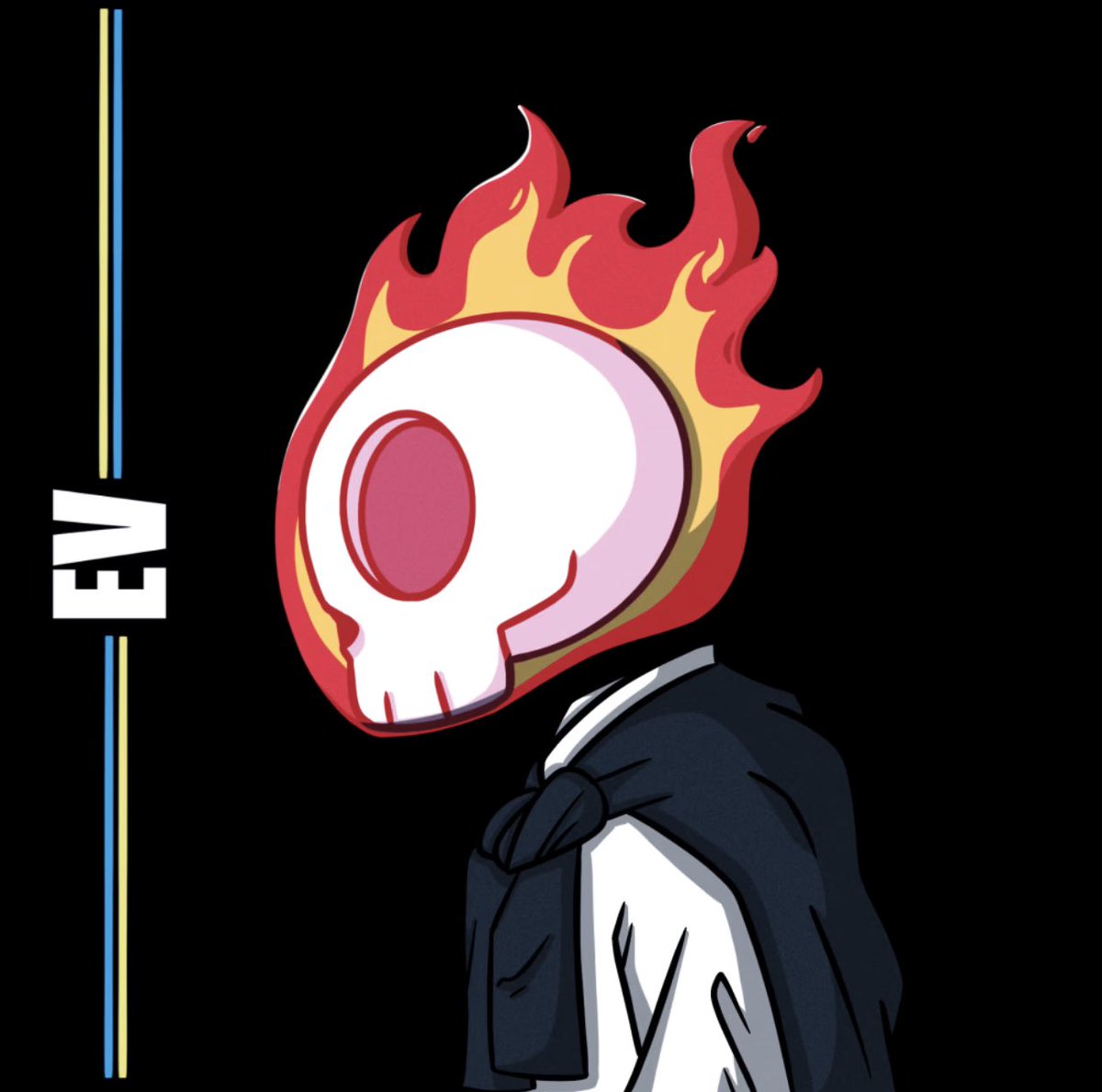 0xCabana's tweet image. Had to join the @EnvisionNFT gang 💀

Fire trait goes hard! 📈