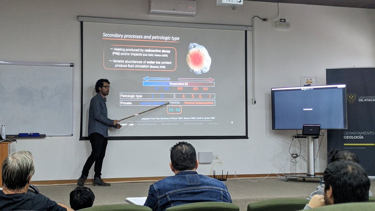 astro_ann's tweet photo. Congratulations to Dr. Gabriel Pinto and Dr. Sangeetha Nandakumar to successfully defend their PhD thesis at @UAtacama 🎉🎉
Their 5 years of work have contributed a lot to the #astronomy and #Planetary_Science field!!! 
#PhDdefense #Thesis #exoplanets #meteorites https://t.co/0ZbKfsUE5e