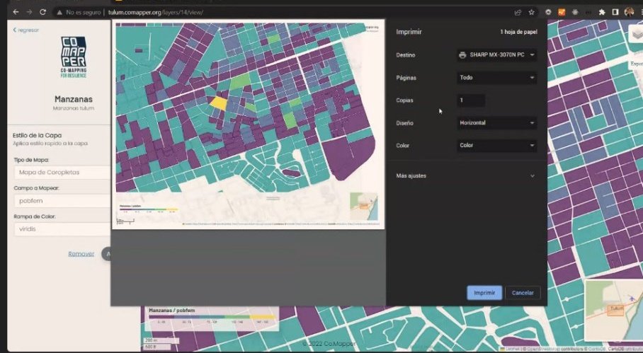 MapHubLAC's tweet photo. Hoy hicimos la presentación de cierre del proyecto #OpenCities @CoMapper al equipo del @Ayto_Tulum después de 1 año de trabajo extraordinario con @geoidmx + inducción a la plataforma que se desarrolló que cruza sus datos locales y #OpenStreetMap. Esperen más noticias 👀 https://t.co/Zap95FpenS