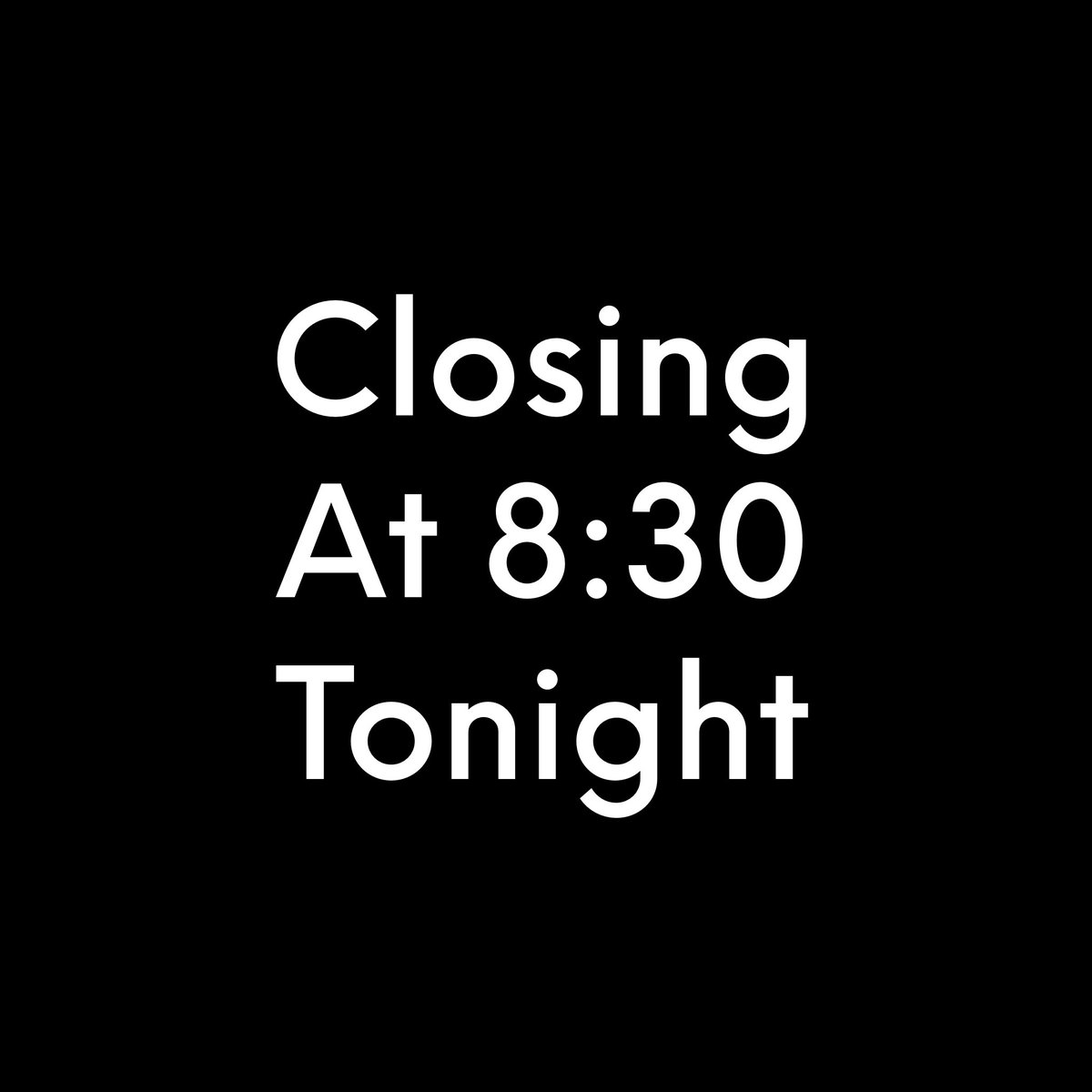 Brewpelo is closing at 8:30 tonight to make sure the crew can get home safely. Be careful tonight, Tupelo, &amp; we’ll see you tomorrow!