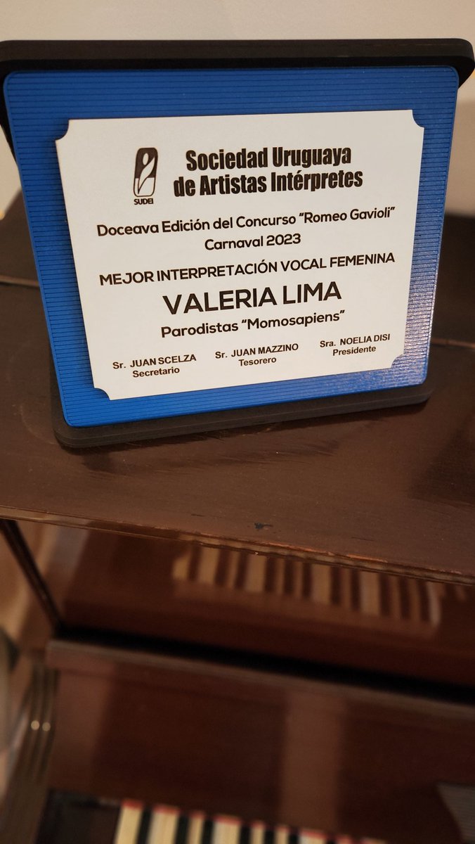 Ya está en casa!!!
GRACIAS 🙏🏻💙

<a href="/OficialSudei/">SUDEI</a> 
<a href="/MomosapiensP/">Momosapiens</a>