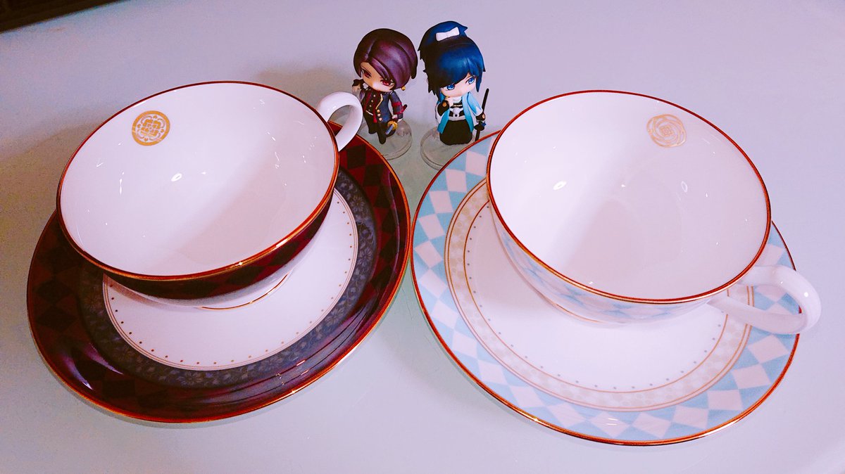 加州清光 ,大和守安定 「このために茶葉を買いました  おいしいよ安定くん  」|みなとのイラスト