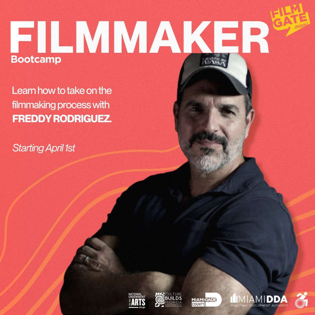 It's NO JOKE!
FILMMAKER BOOTCAMP begins APRIL 1st
Are you ready to make your dream story into a movie. Join us and fellow movie lovers in the journey to make make movies in the beautiful city of Miami ☀ sign up time! #MiamiFilm eventbrite.com/e/466512811377