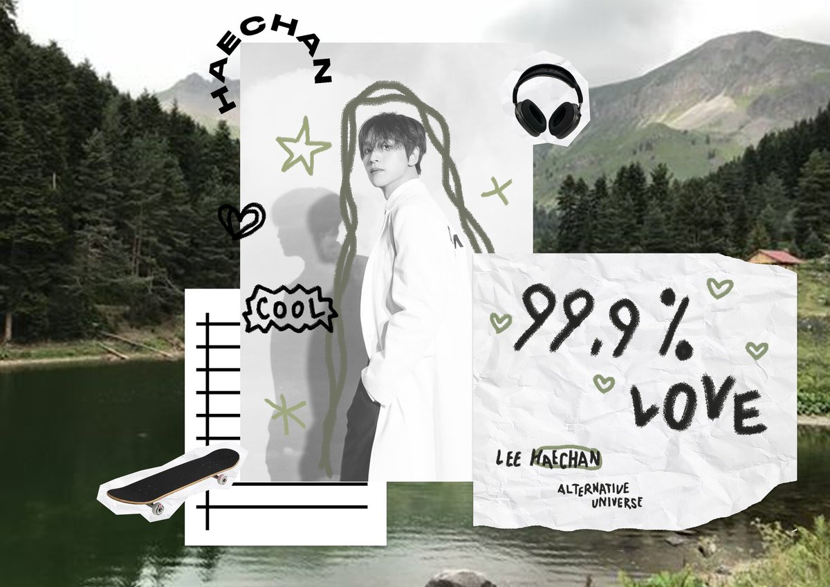 99,9 in love with you

Haechan AU