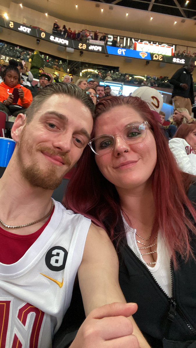 At the first time game ever in Cavs team 

#LetEmKnow