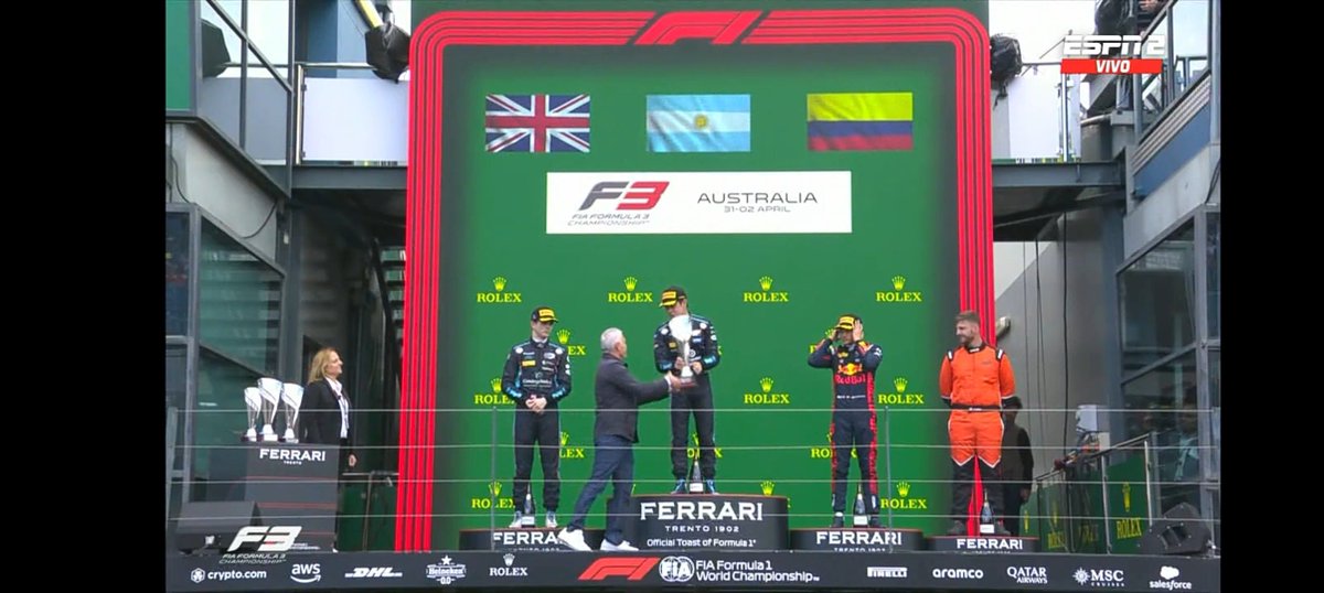 AlbertoPagh's tweet photo. Coronados de Gloria Vivamos 🇦🇷@FranColapinto sos un orgullo para toda #Argentina 🇦🇷 ... todo el futuro en @FIAFormula3 .... mañana a fondo desde el puesto 7 https://t.co/Fy4kQ73Q72
