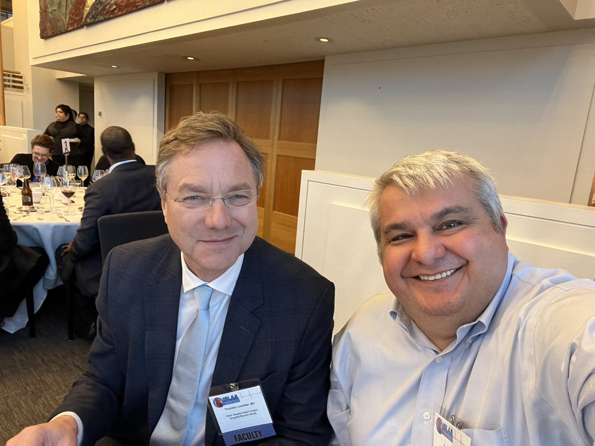 The <a href="/IslaaFoundation/">ISLAA</a>  meetings are great opportunities to catch up with old friends. Tonight, we are honored to have Dr. James Cox, the physician-scientist who developed the Cox-MAZE procedure. It’s been great to catch up with Jim, <a href="/AtriCureCEO/">Mike Carrel</a> , <a href="/LewalterT/">T Lewalter</a> , Michael Dale and so