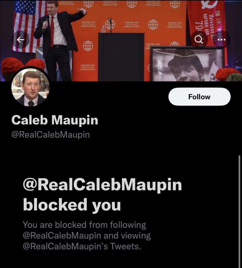 EmoSportsball's tweet photo. @marionumber4 Asked a very minor question, got the hammer! #blockgang https://t.co/3UnXUFMNc2