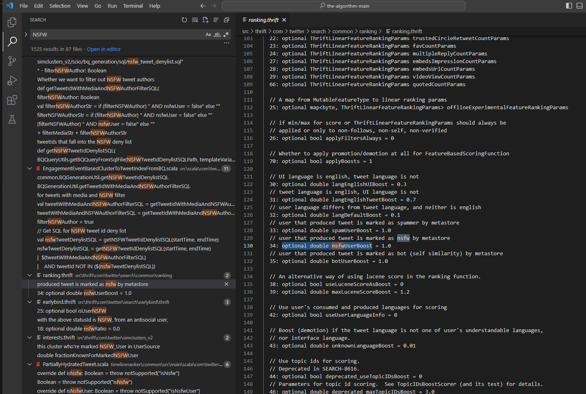 techAU's tweet photo. Interesting.. NSFWUserBoot option
#TwitterSourceCode https://t.co/fhr9rdQTi4
