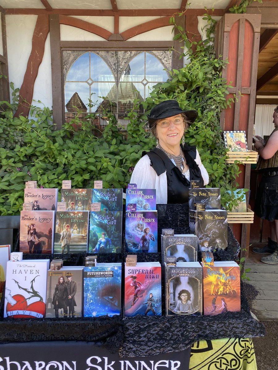 SharonSkinner56's tweet photo. Come visit me at the Arizona Renaissance Festival. I'll be signing books at Ann Chamberlin Book Shop all day April 1st and 2nd!
#author #authorappearance #amwriting #booksigning #renfest #azrenfest #arizonarenaissancefestival #renaissancefestival #renaissancefaire #renfaire #book https://t.co/z8oF9ZN9wq
