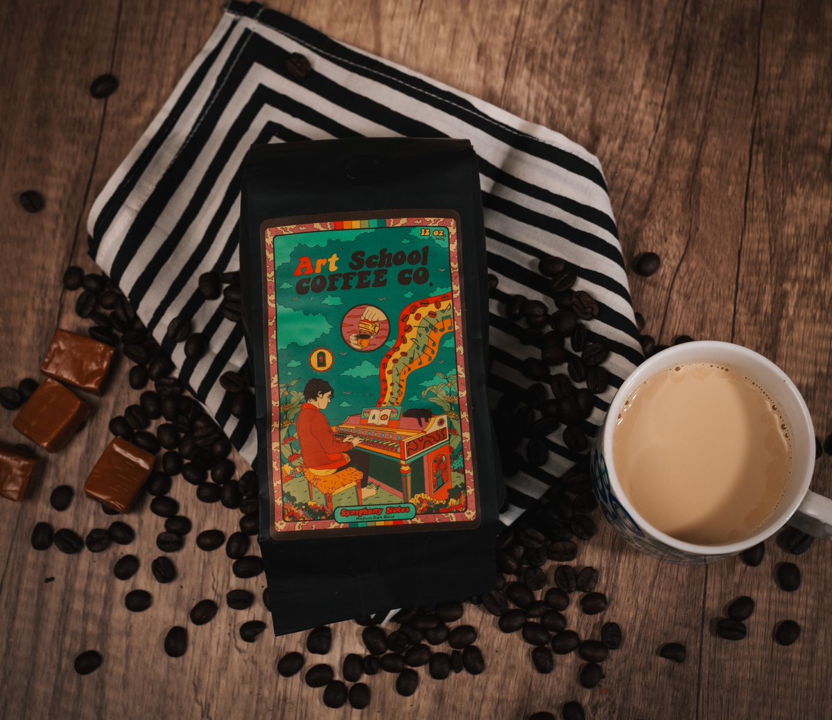 Rochelle_UGC's tweet photo. Some product photos I took of Art School Coffee Co. Would love to take some of your product! #ugc #ugcforhire #UGCcreator #ugccommunity #productphotos https://t.co/u4PKhBDXRP