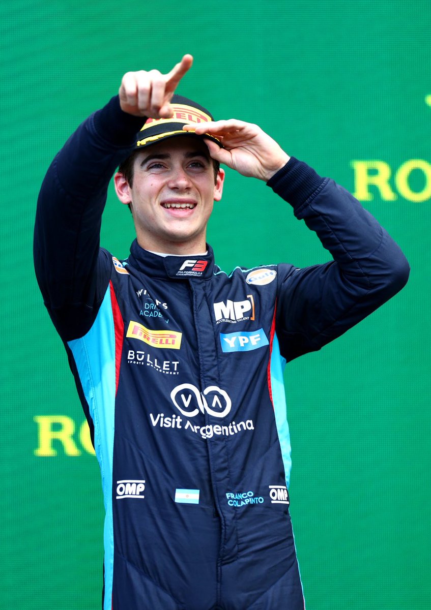 F1Tornello's tweet photo. #F3 Otra victoria más @FranColapinto, ahora en Australia sonó el himno 🇦🇷 en el podio!
Felicitaciones 💪💪 https://t.co/epgzrQTmVP