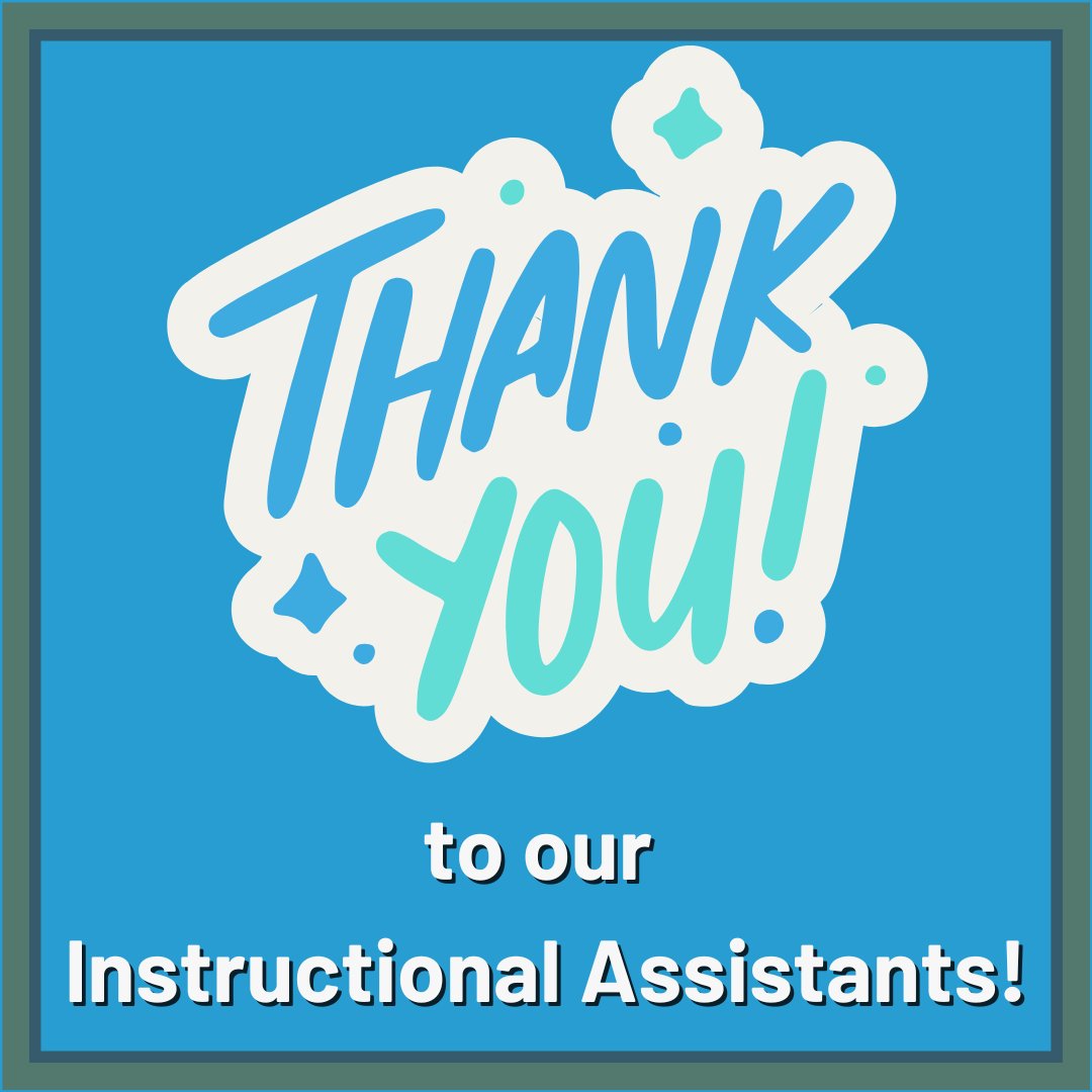 We are grateful for our Instructional Assistants. Thank you for all you do. #MarElPride <a href="/MTPSNJ/">Marlboro Twp Schools</a>