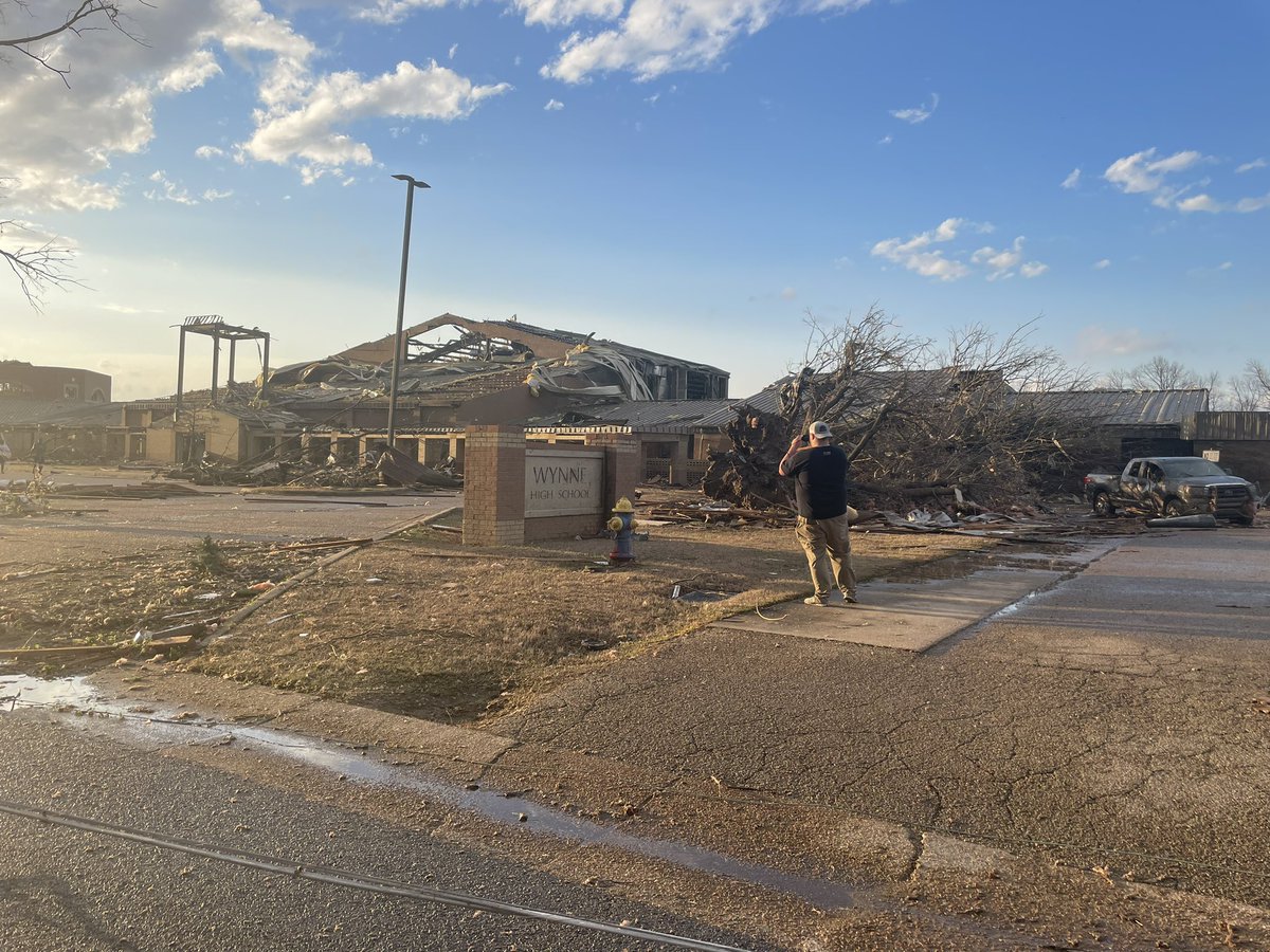 mrsteddward's tweet photo. @teddward_ We are safe! Family is safe! @teddward_ hometown has lots of damage it’s devastating…. https://t.co/RI4N846kNh