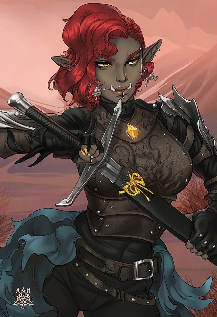 FallenOfSin's tweet photo. "I'm gonna give you one warning, don't fight me"

-Female Orc barbarian
-Bisexual no lean
-Level/Corruption account inspired by @BurrowKitsune
-18+ Minors stay away
-Switch

#OpenDm #Lewdrp #Fantasyrp https://t.co/6TZD4TO3er