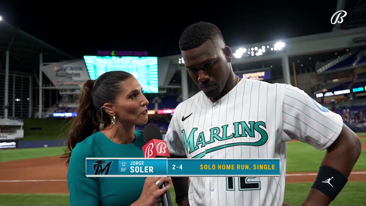 Bally Sports Florida: Marlins on X: Jorge Soler homered and made