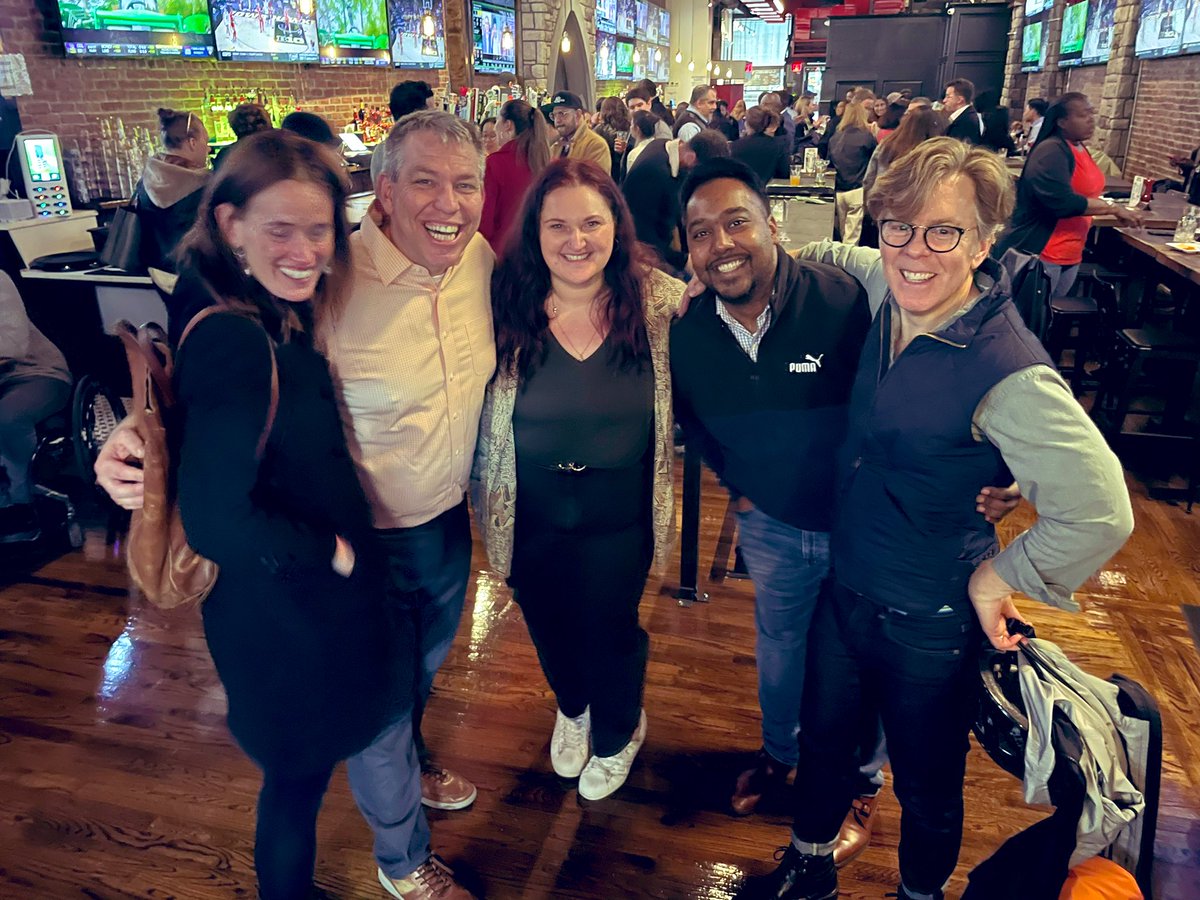 Sarah Peterson (@sarpeterson3) on Twitter photo Tonight was bittersweet. Bidding tearful farewell to a dear colleague @JuanJRosales2 while simultaneously so happy to see former community school coworkers and friends 👍🎈😢<a href="/ccaruso1/">Chris Caruso</a> <a href="/manabouttownnyc/">Michael Hickey</a> <a href="/kericerio_/">Keri</a> <a href="/sarahjonasnyc/">Sarah Jonas</a> Tonight was bittersweet. Bidding tearful farewell to a dear colleague @JuanJRosales2 while simultaneously so happy to see former community school coworkers and friends 👍🎈😢<a href="/ccaruso1/">Chris Caruso</a> <a href="/manabouttownnyc/">Michael Hickey</a> <a href="/kericerio_/">Keri</a> <a href="/sarahjonasnyc/">Sarah Jonas</a>