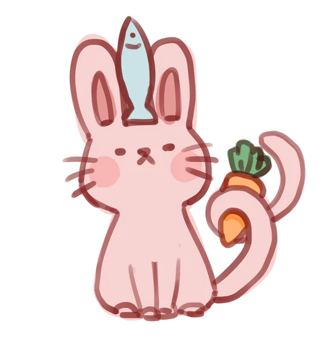 この子ですねこれが私のアバターですよろしくお願いします 