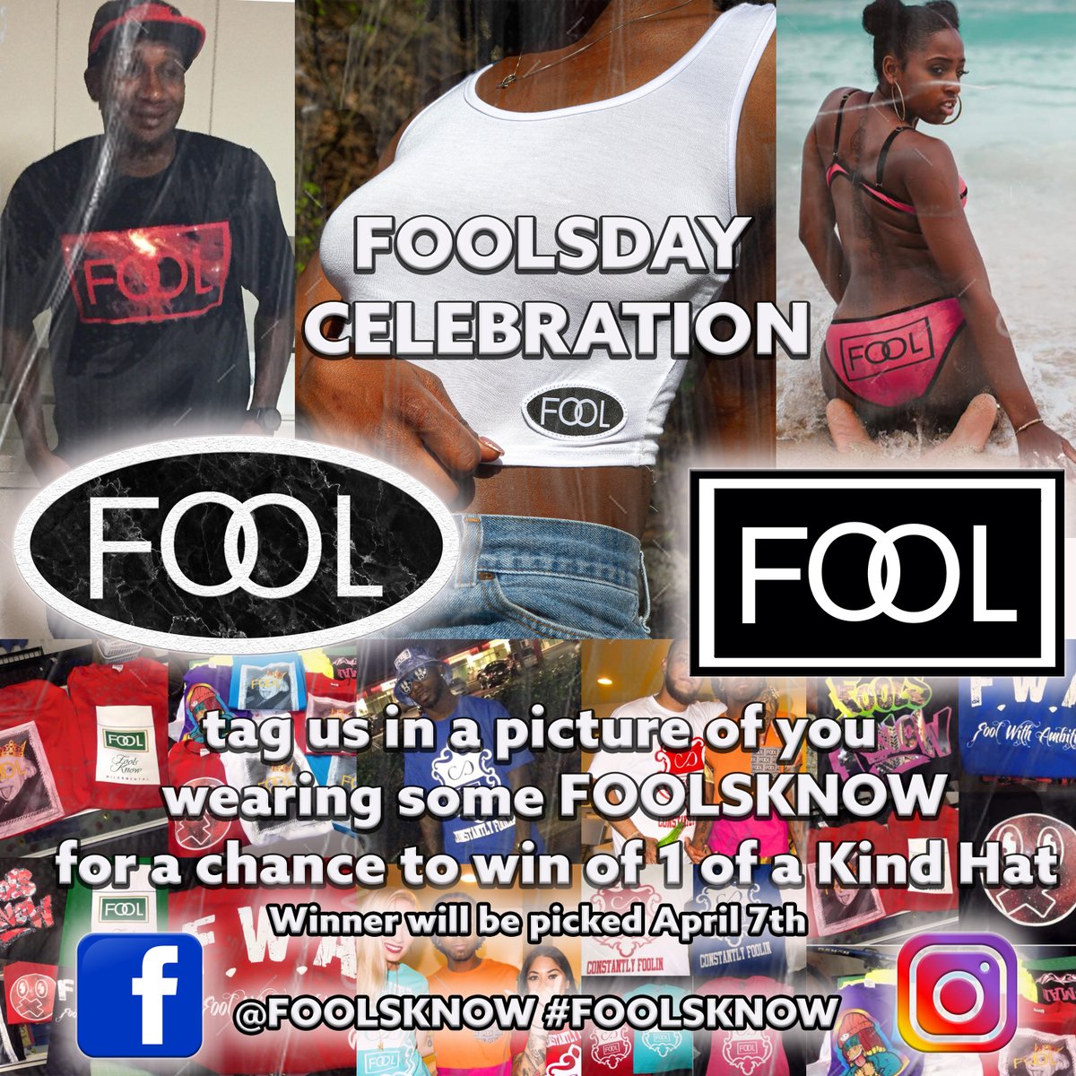 foolsknow_'s tweet photo. Foolsday Celebration Giveaway https://t.co/IM3FHwz0i6